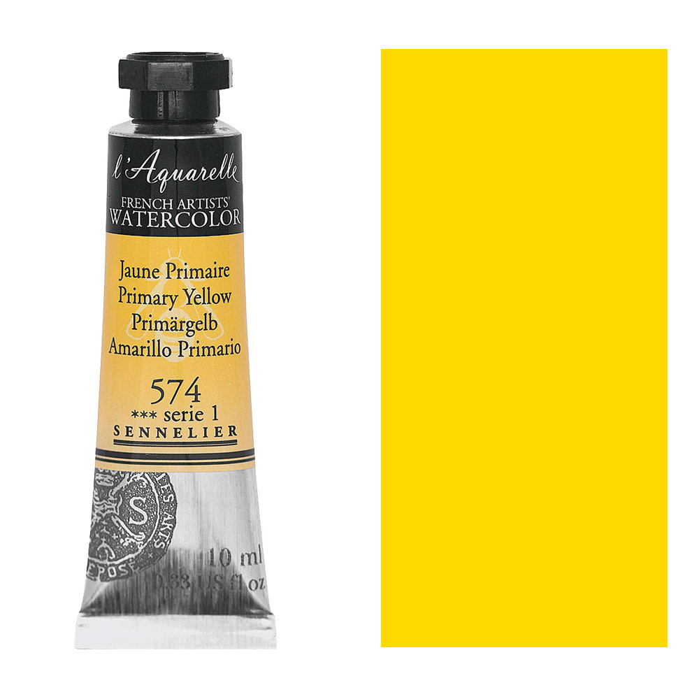 Sennelier L'Aquarelle Watercolor 10ml Primary Yellow 574