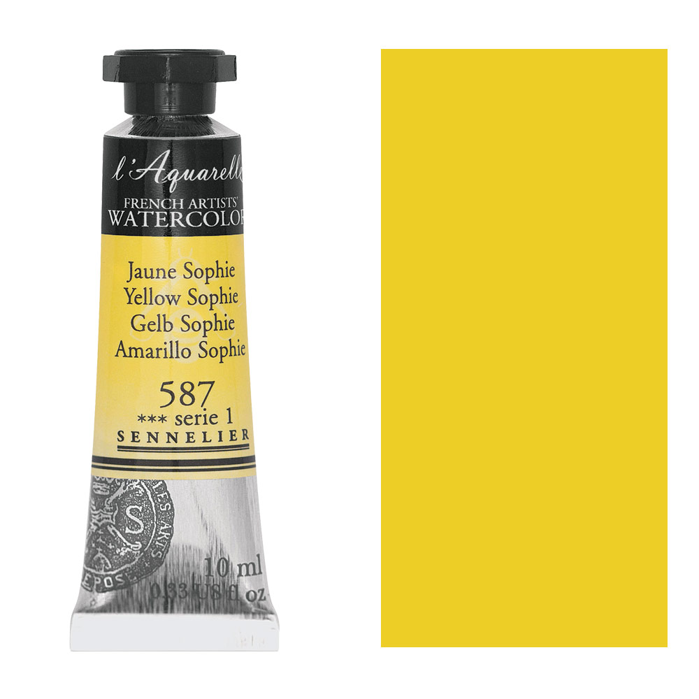 Sennelier L'Aquarelle Watercolor 10ml Yellow Sophie 587