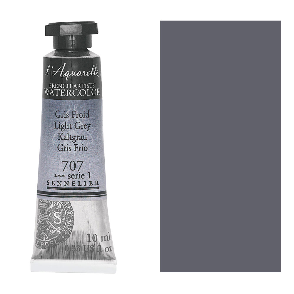 Sennelier L'Aquarelle Watercolor 10ml Light Grey 707