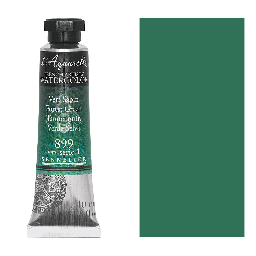 Sennelier L'Aquarelle Watercolor 10ml Forest Green 899