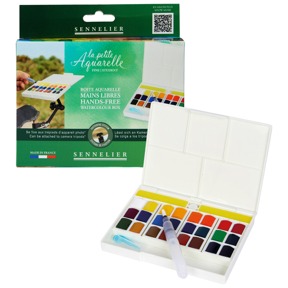 Sennelier La Petite Aquarelle Hand-Free Watercolor 24 Set