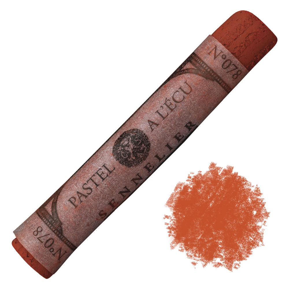 Sennelier Extra Soft Pastel Vermilion Brown 078