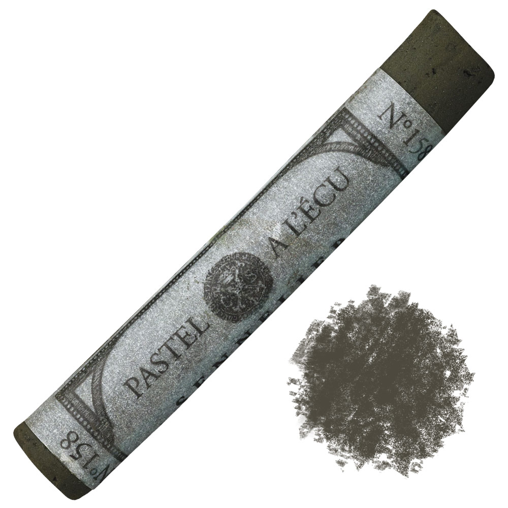 Sennelier Extra Soft Pastel Bronze Green Deep 158