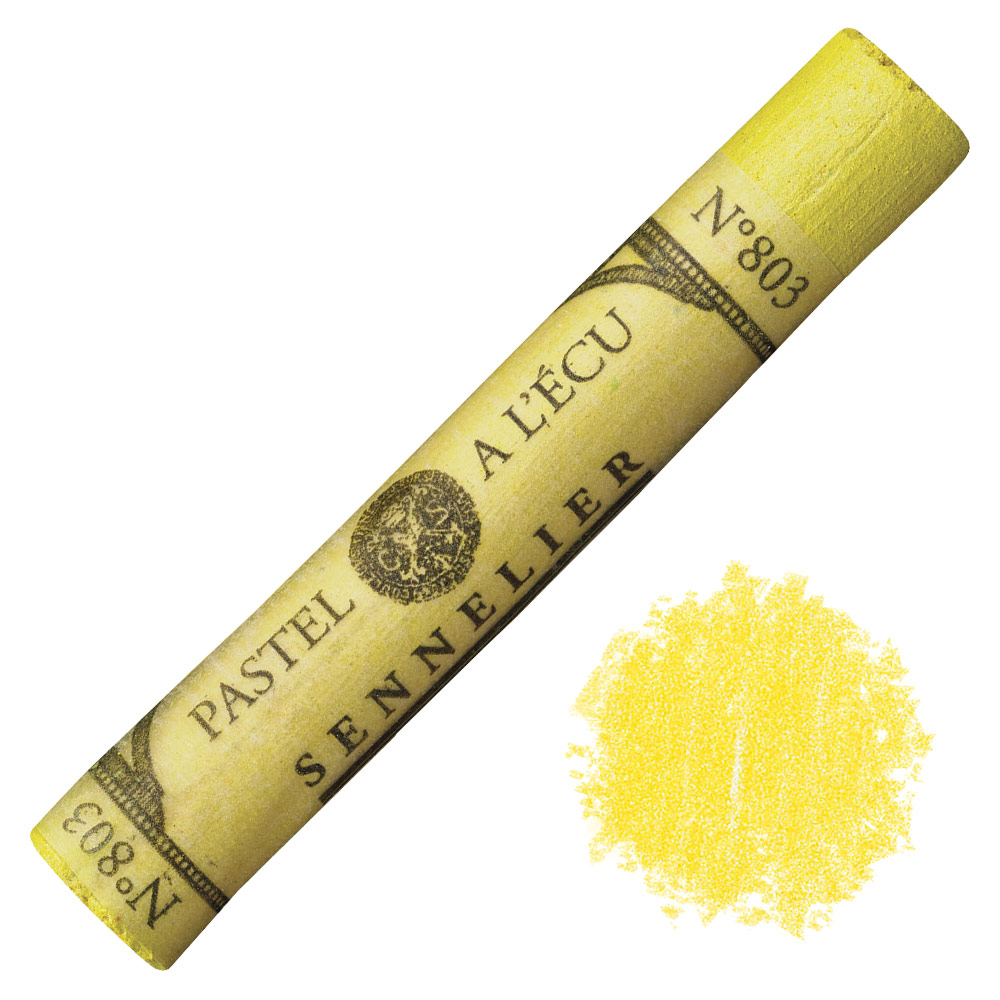 Sennelier Extra Soft Pastel Iridescent Lemon Yellow 803