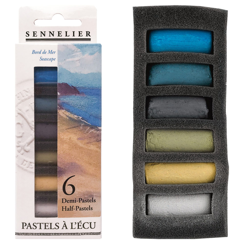 Sennelier Extra Soft Half Pastel Stick 6 Set Seaside