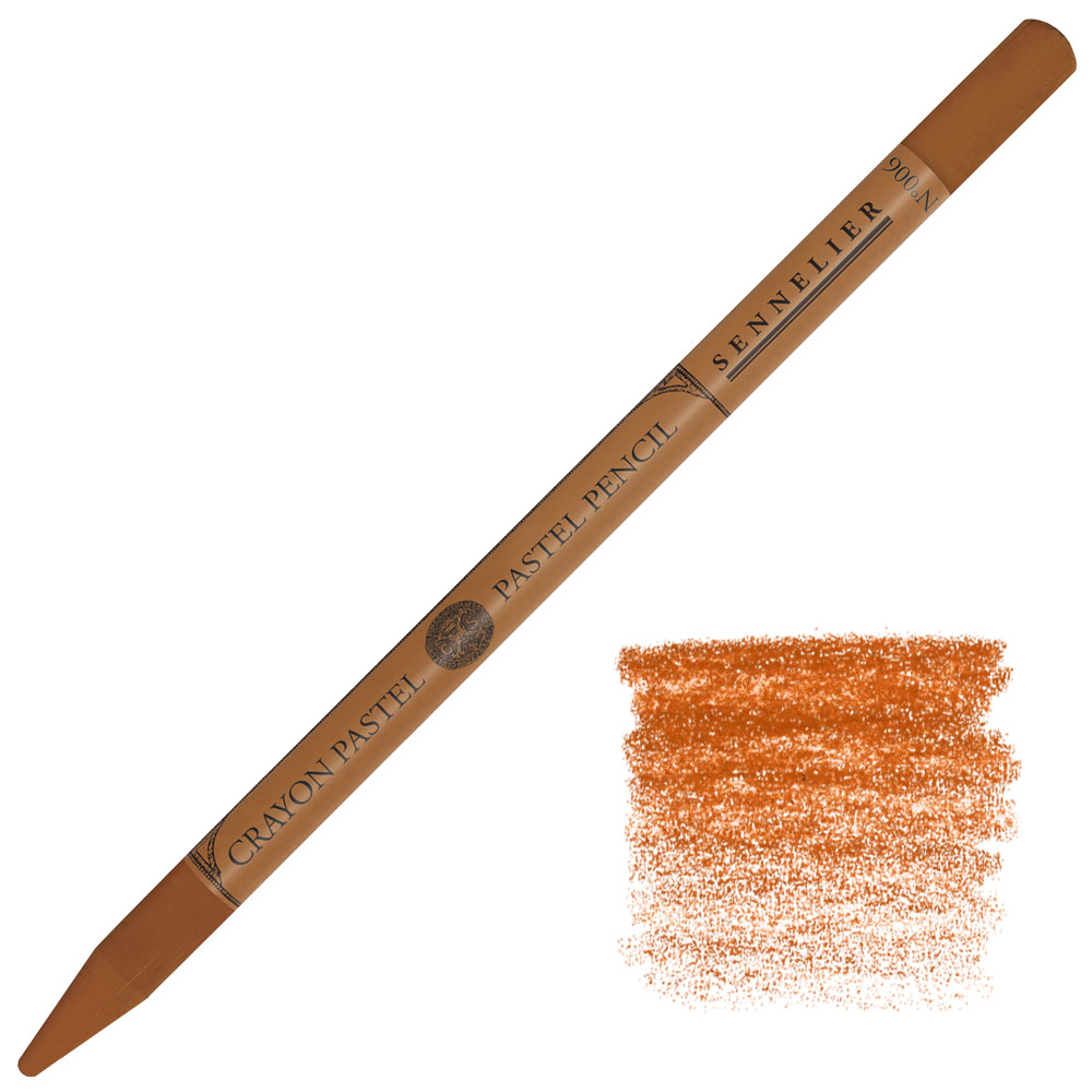 Sennelier Woodless Pastel Pencil Red Brown 006