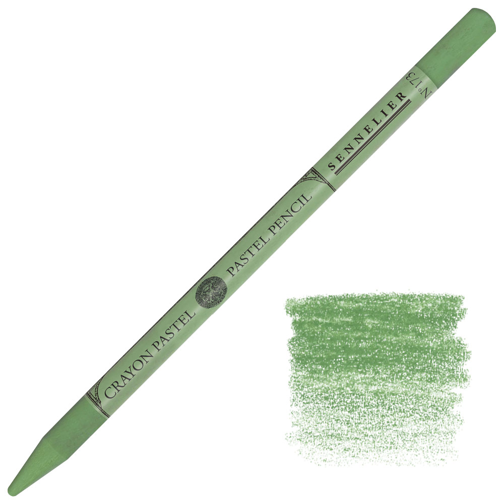 Sennelier Woodless Pastel Pencil Mossy Grey Green