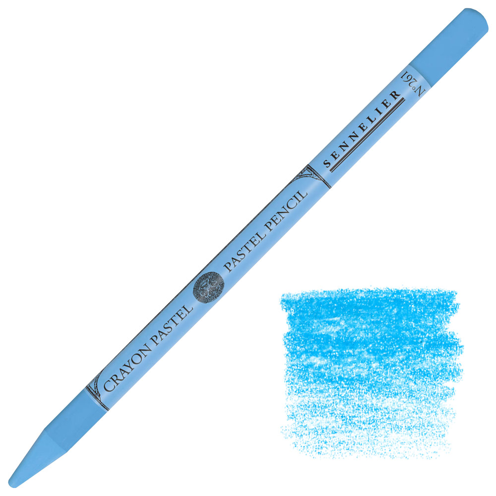 Sennelier Woodless Pastel Pencil Cerulean Blue Hue 261