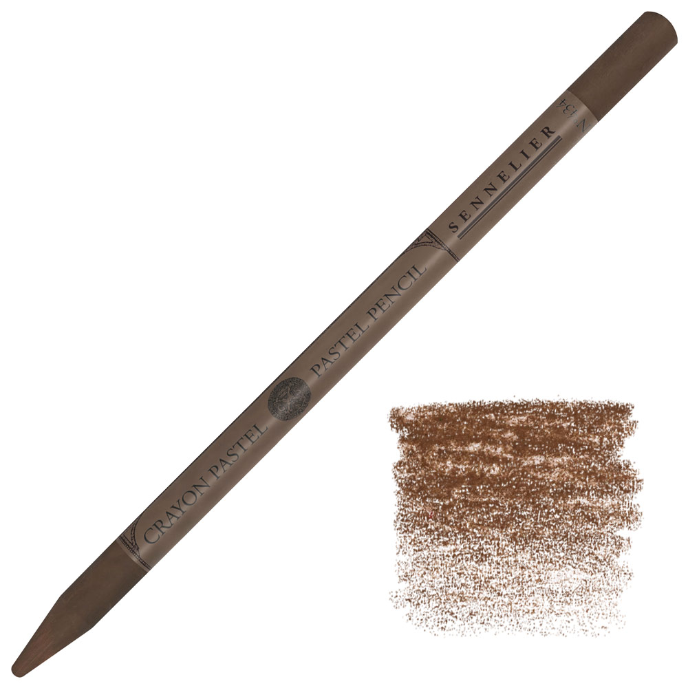 Sennelier Woodless Pastel Pencil Van Dyck Brown 434