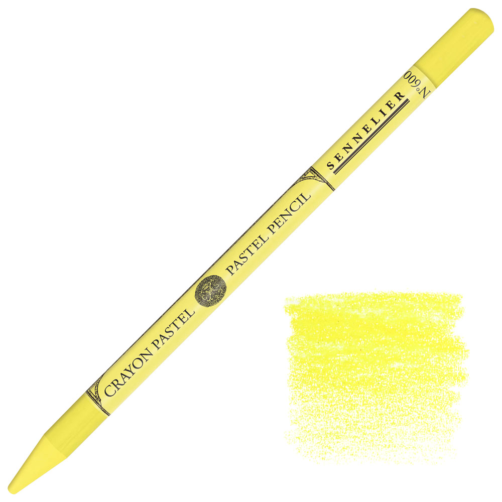 Sennelier Woodless Pastel Pencil Lemon Yellow 600