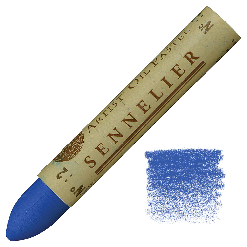 Sennelier Oil Pastel 002 Azure Blue - Wet Paint Artists' Materials