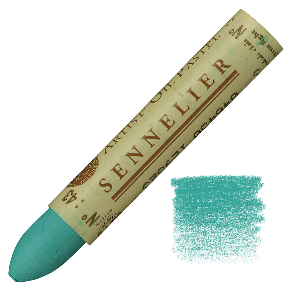Sennelier Artist Oil Pastel 043 Cobalt Green Light