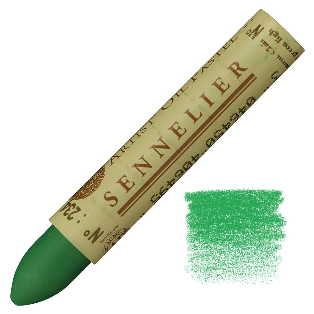 Sennelier Artist Oil Pastel 234 Permanent Green Light