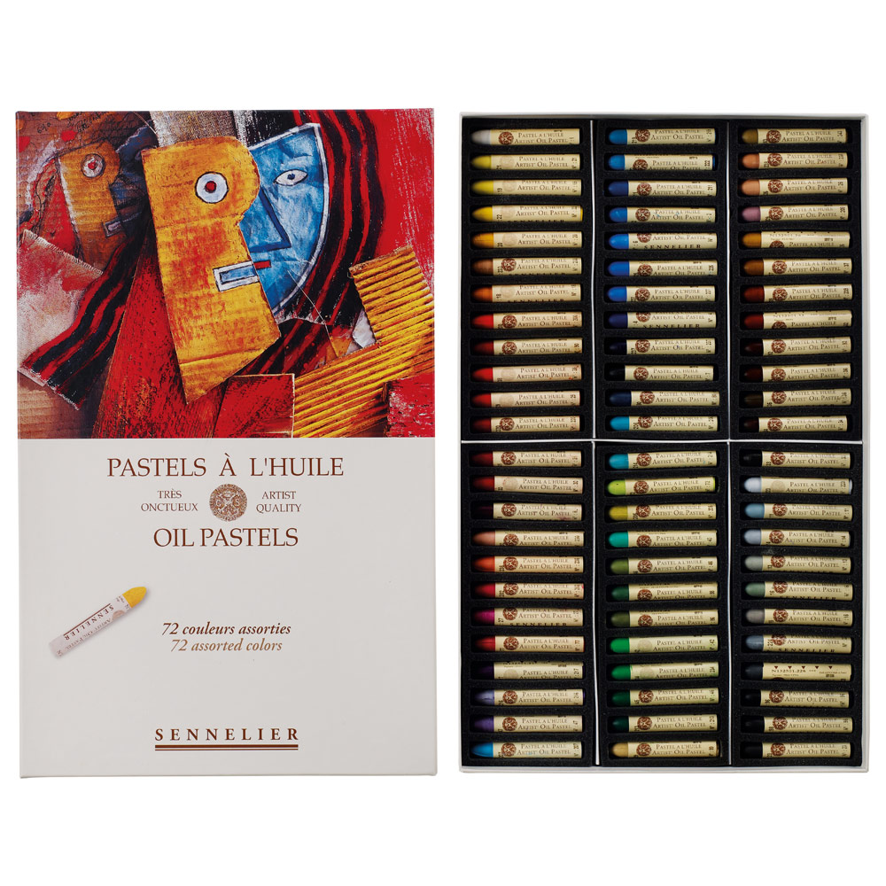 Sennelier Artist Oil Pastel 72 Set Assorted Color