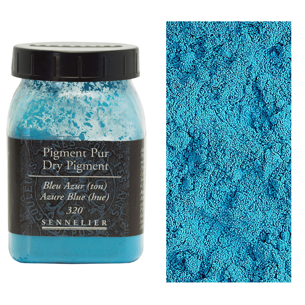 Sennelier Dry Pigment 180g Azure Blue Hue 320