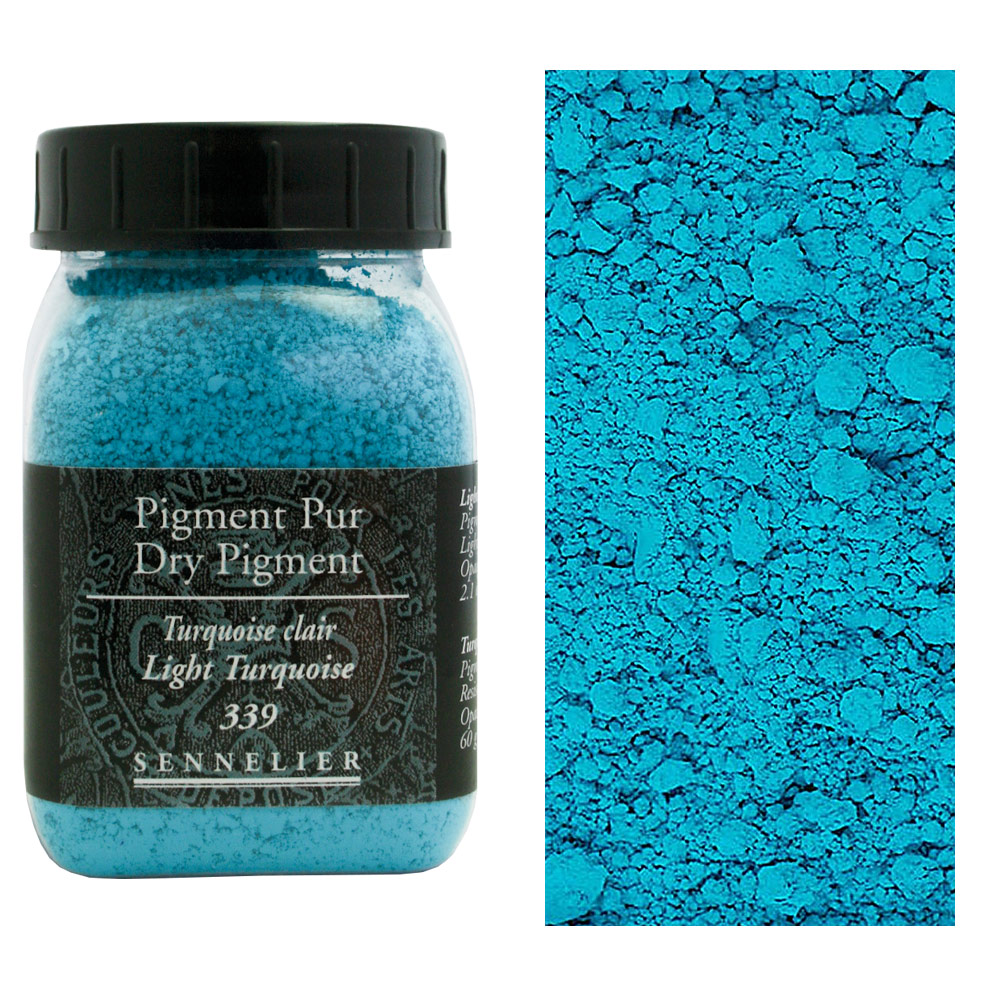 Sennelier Dry Pigment 90g Light Turquoise 339