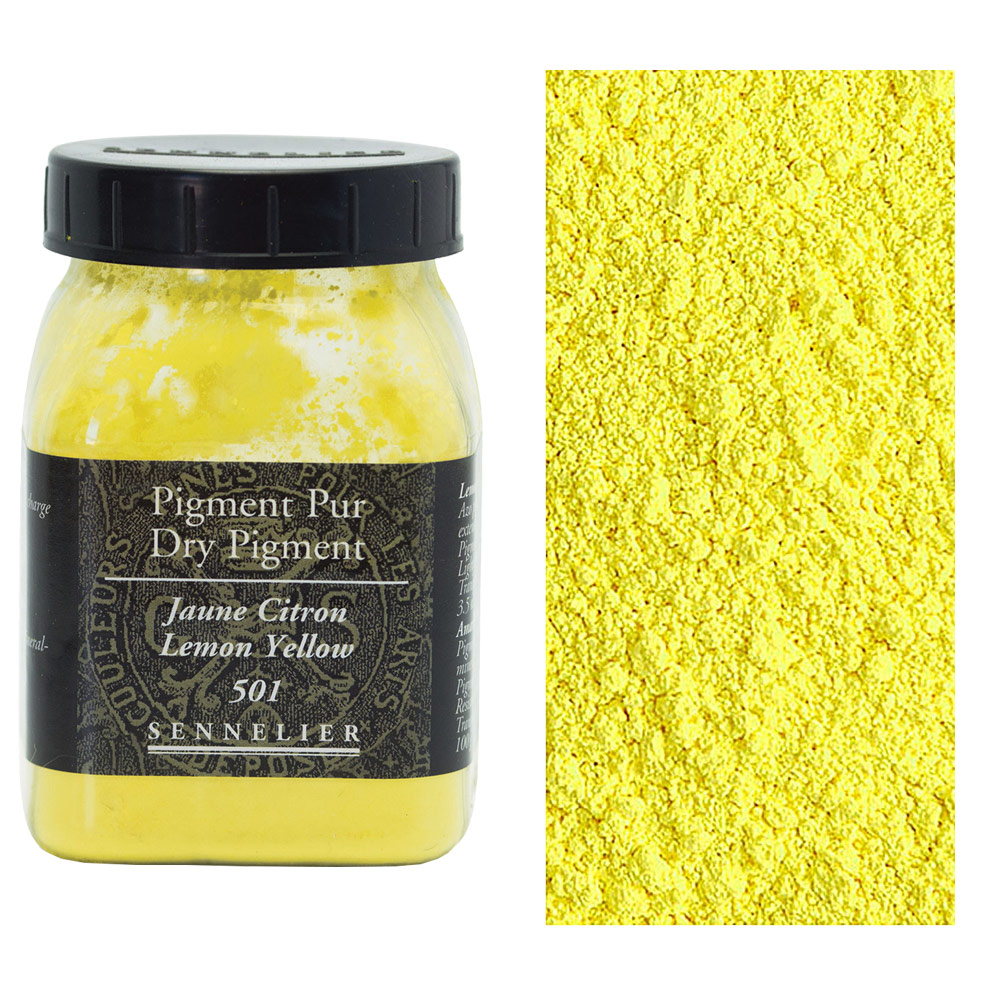 Sennelier Dry Pigment 110g Lemon Yellow 501