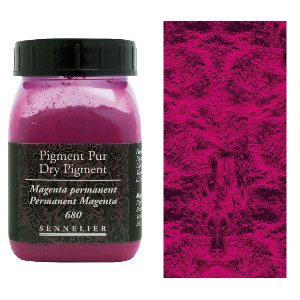 Sennelier Dry Pigment 110g Permanent Magenta 680