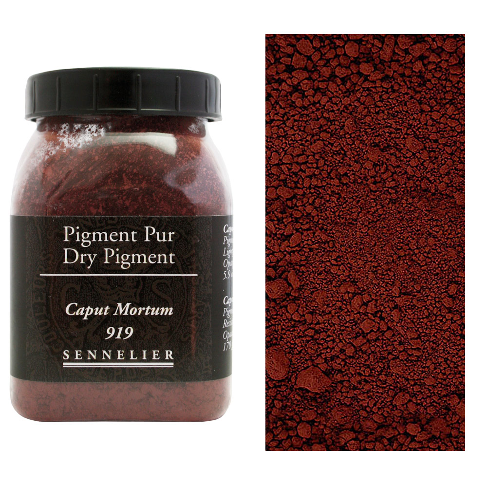 Sennelier Dry Pigment 100g Caput Mortum 919