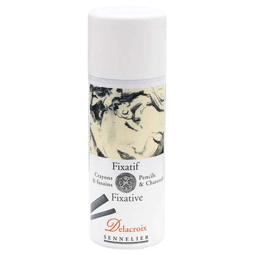 Sennelier Delacroix Pencil & Charcoal Fixative Spray 400ml