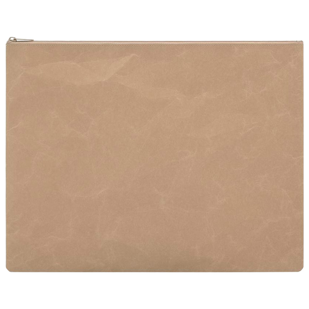 SIWA A5 Paper Zipper Pouch 8.5"x11.25" Brown