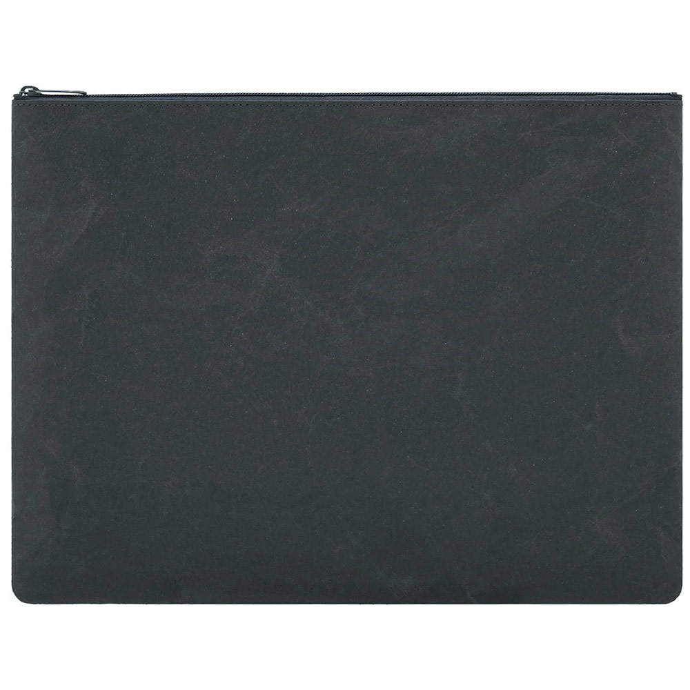 SIWA A5 Paper Zipper Pouch 8.5"x11.25" Black