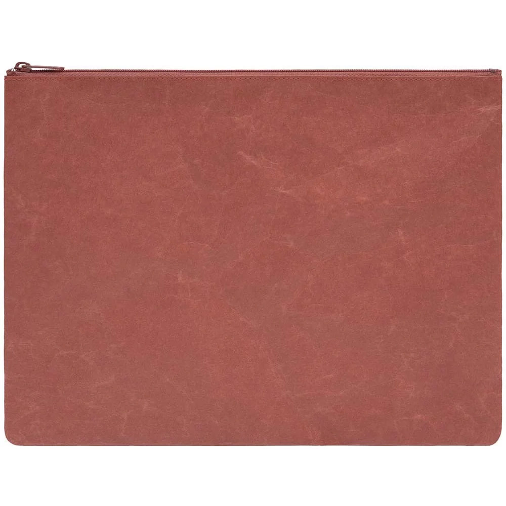 SIWA A5 Paper Zipper Pouch 8.5"x11.25" Terracotta