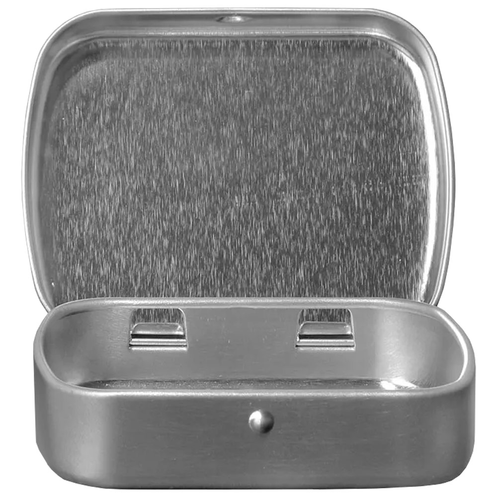 SKS Metal Tin w/Hinge Top Small