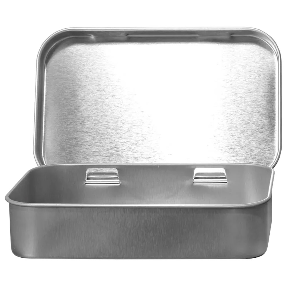 SKS Metal Tin w/Hinge Top Medium