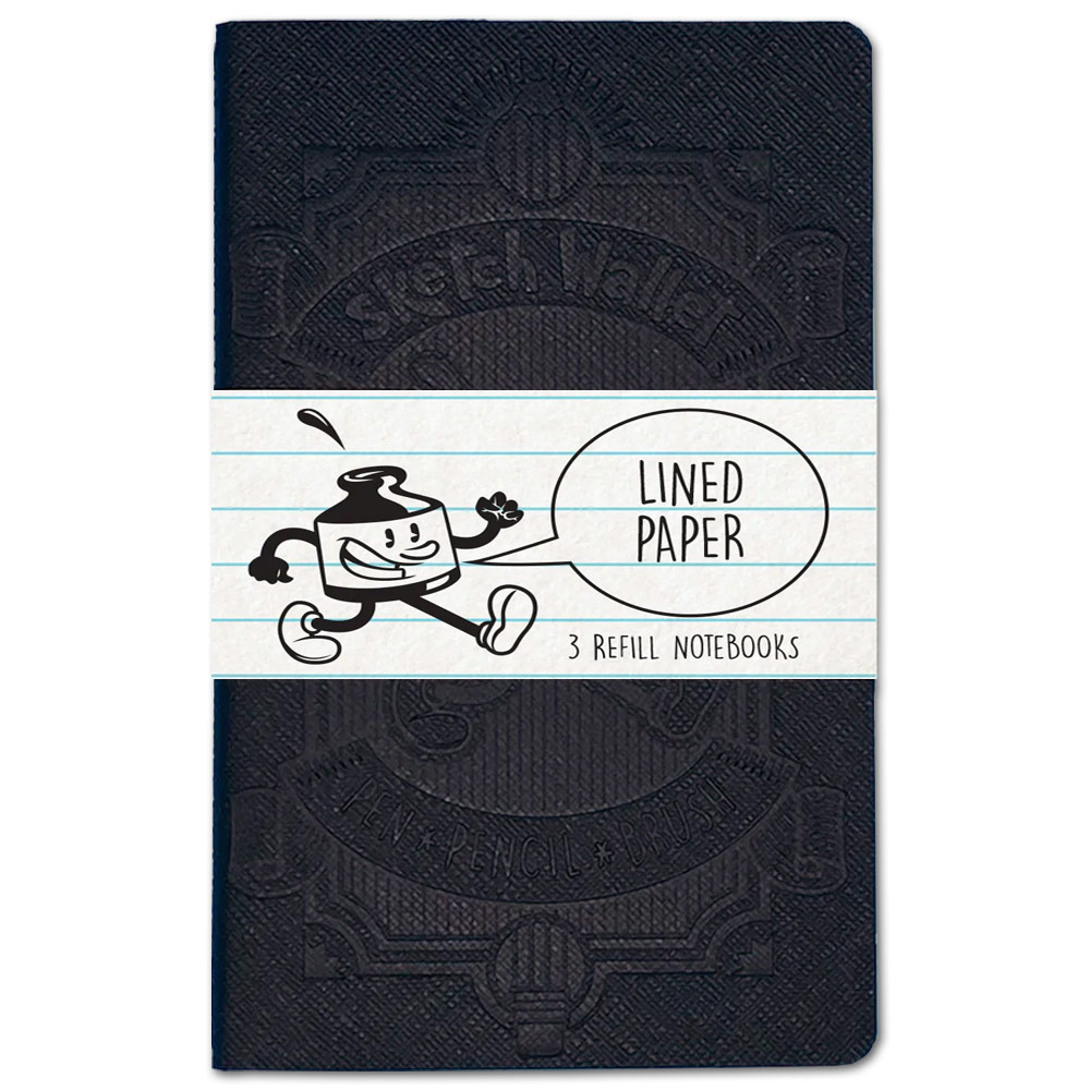 Sketch Wallet Large Notebook Refill 3 Pack Lined