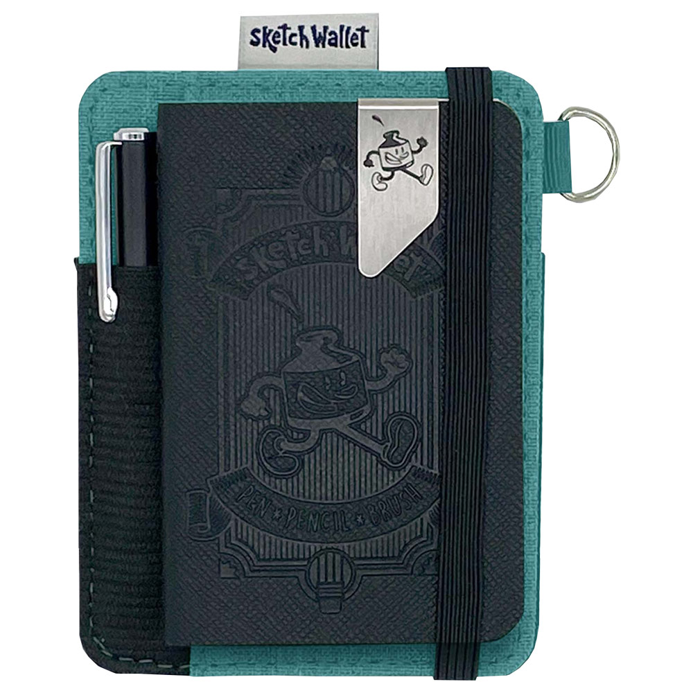 Sketch Wallet Slim Canvas Tahoe Blue