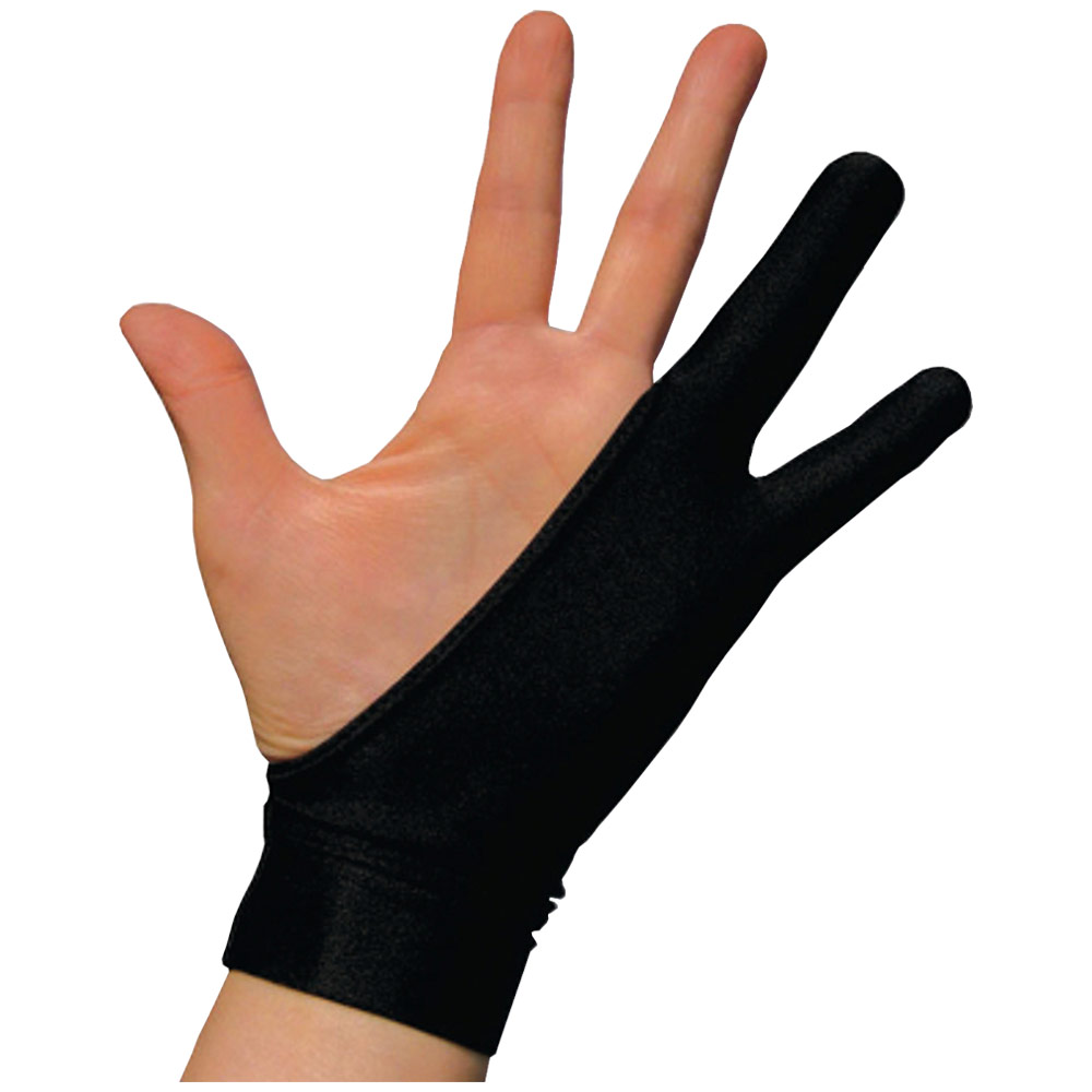 SmudgeGuard SG2 Drawing Glove Black Large
