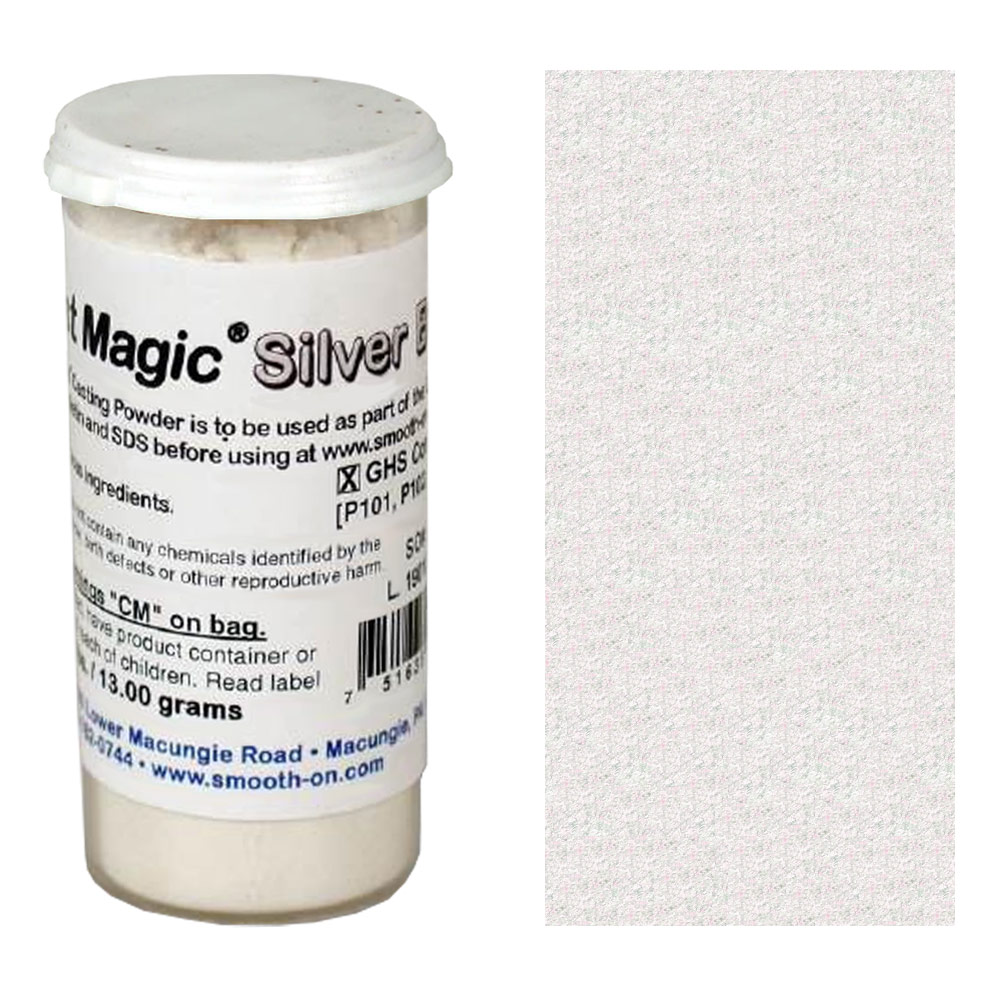 Smooth-On Cast Magic Powder 1.5oz Silver Bullet