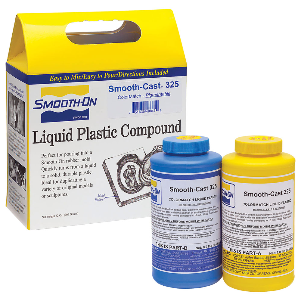Smooth-On Smooth-Cast 325 Series Urethane Resin Kit Clear Amber