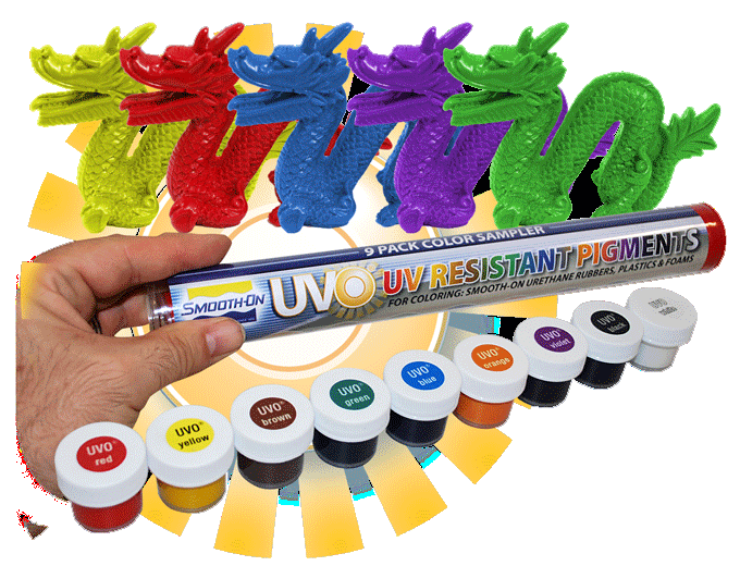 Uvo Uv-resistant Colorants 9 Pack