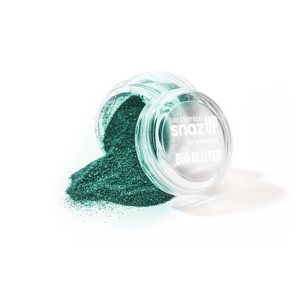 Snazaroo Snaz Up Bio Glitter 0.17oz Fine Turquoise