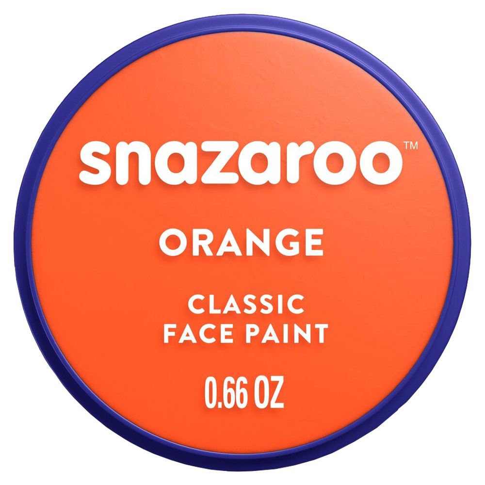 Snazaroo Classic Face Paint 18ml Orange