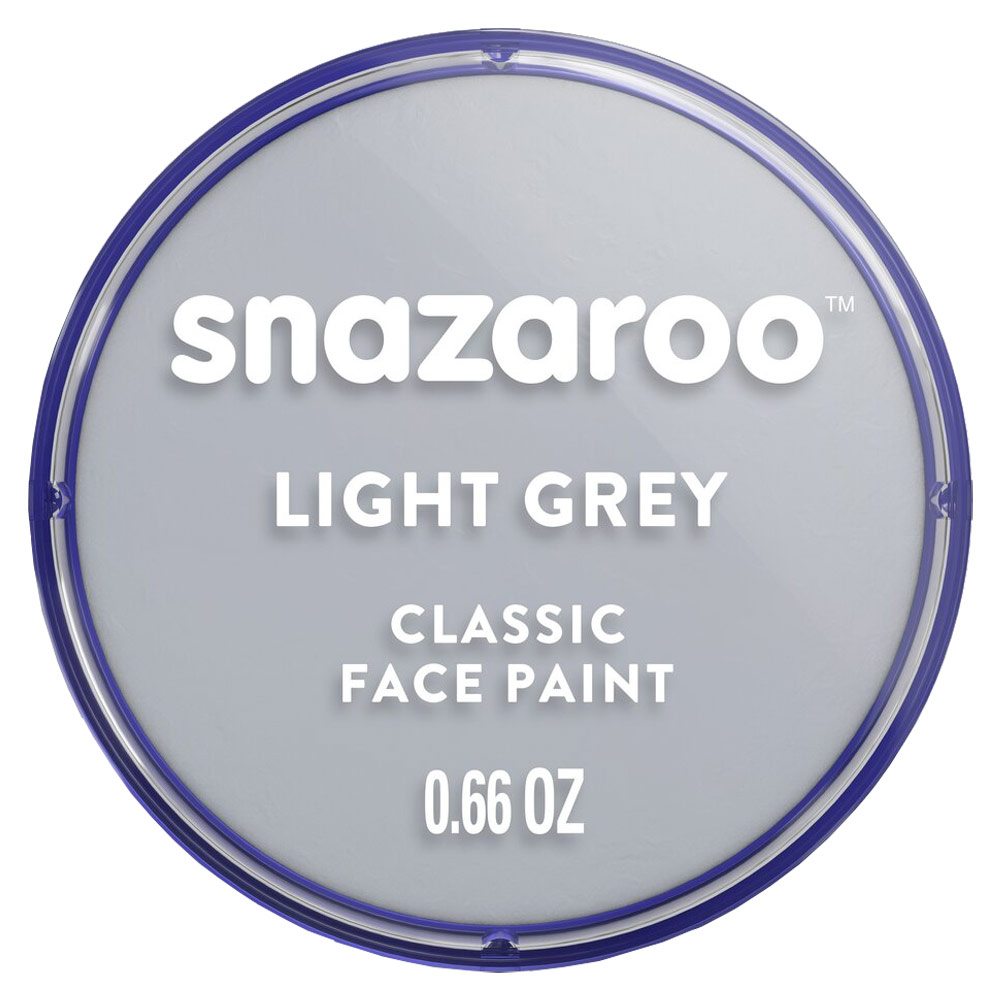 Snazaroo Classic Face Paint 18ml Light Grey