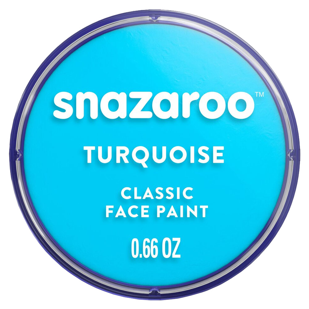 Snazaroo Classic Face Paint 18ml Turquoise