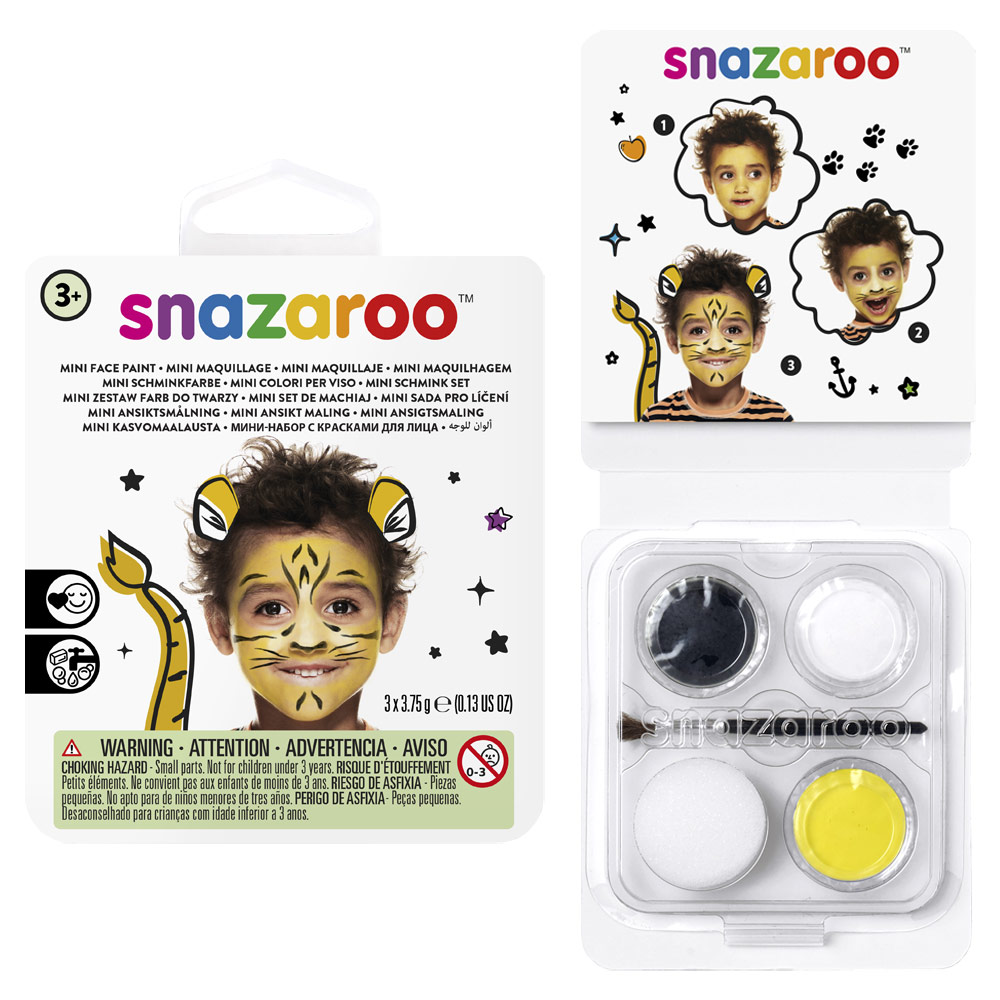 Snazaroo Mini Face Paint Kit Tiger