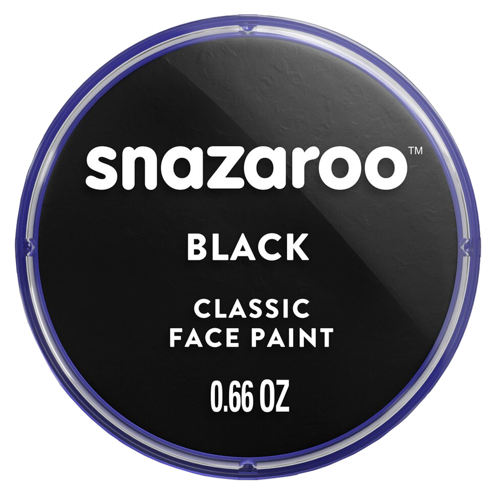Snazaroo Classic Face Paint 18ml Black