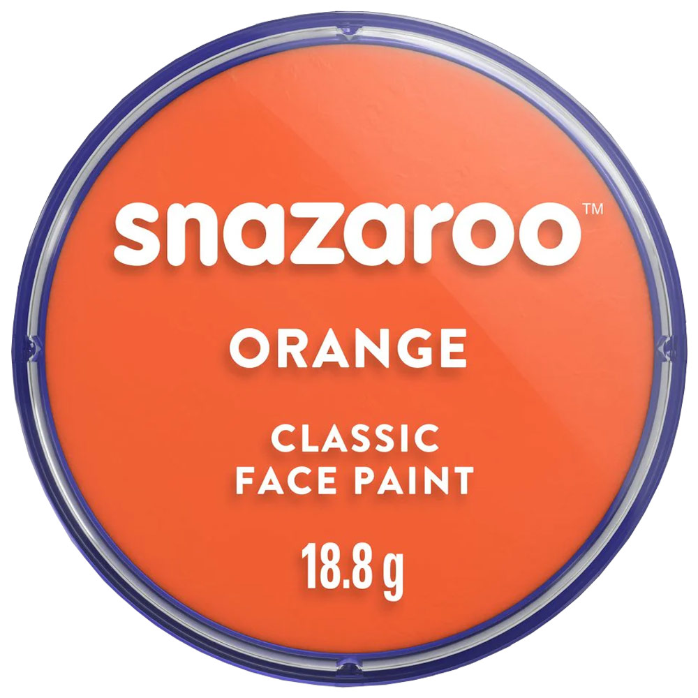 Snazaroo Classic Face Paint 18ml Orange