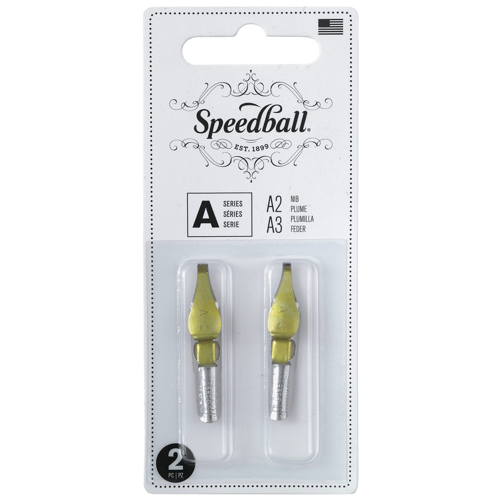 Speedball A-Series Artist Pen Nib 2 Pack #A2/A3