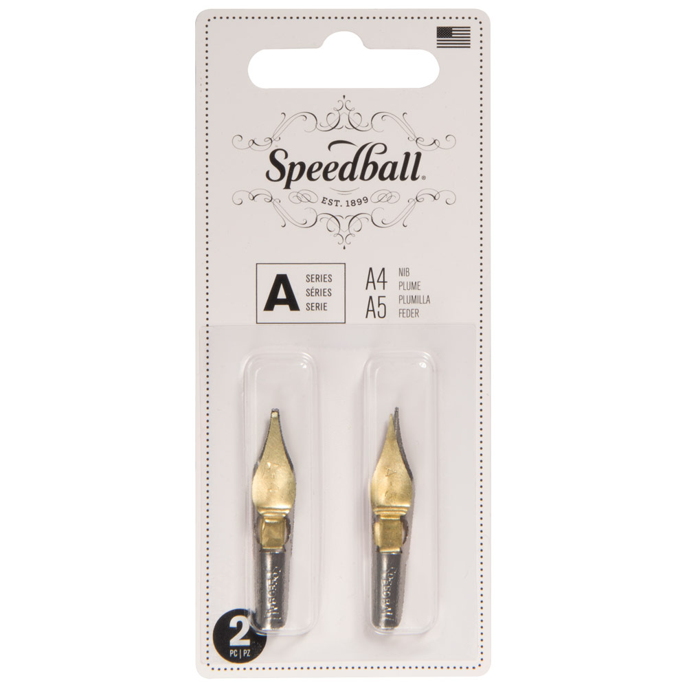 Speedball A-Series Artist Pen Nib 2 Pack #A4/A5