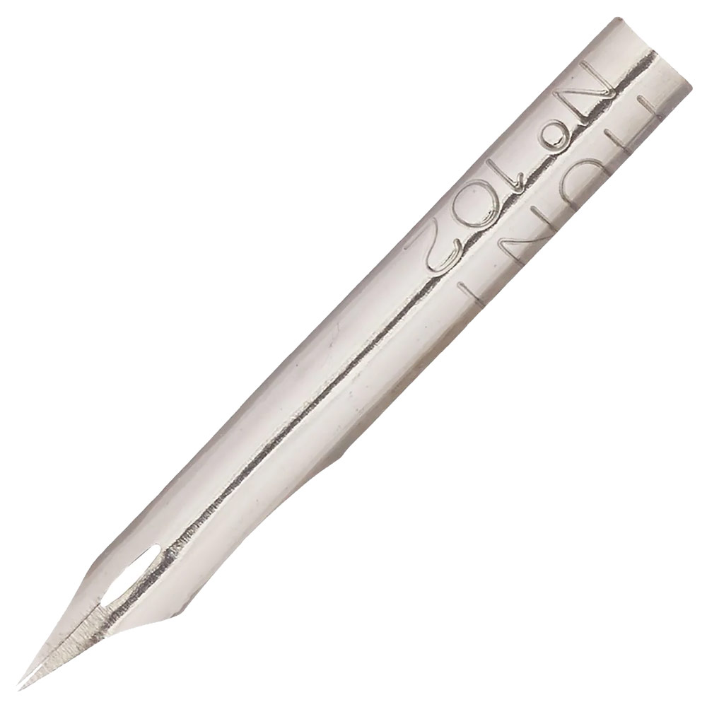 Speedball Hunt Crow Quill Artist Pen Nib 12 Pack #102