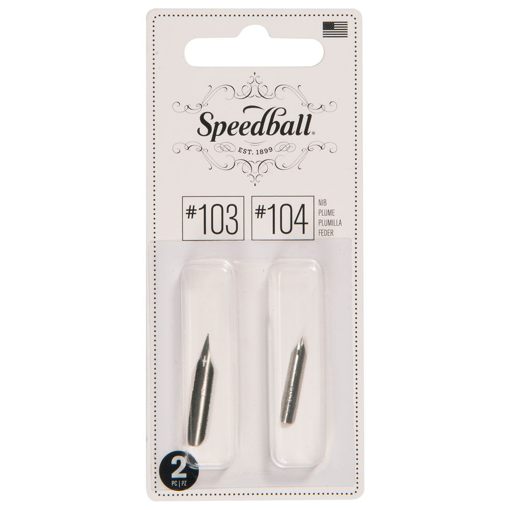 Speedball Hunt Artist Pen Nib 2 Pack 103/104