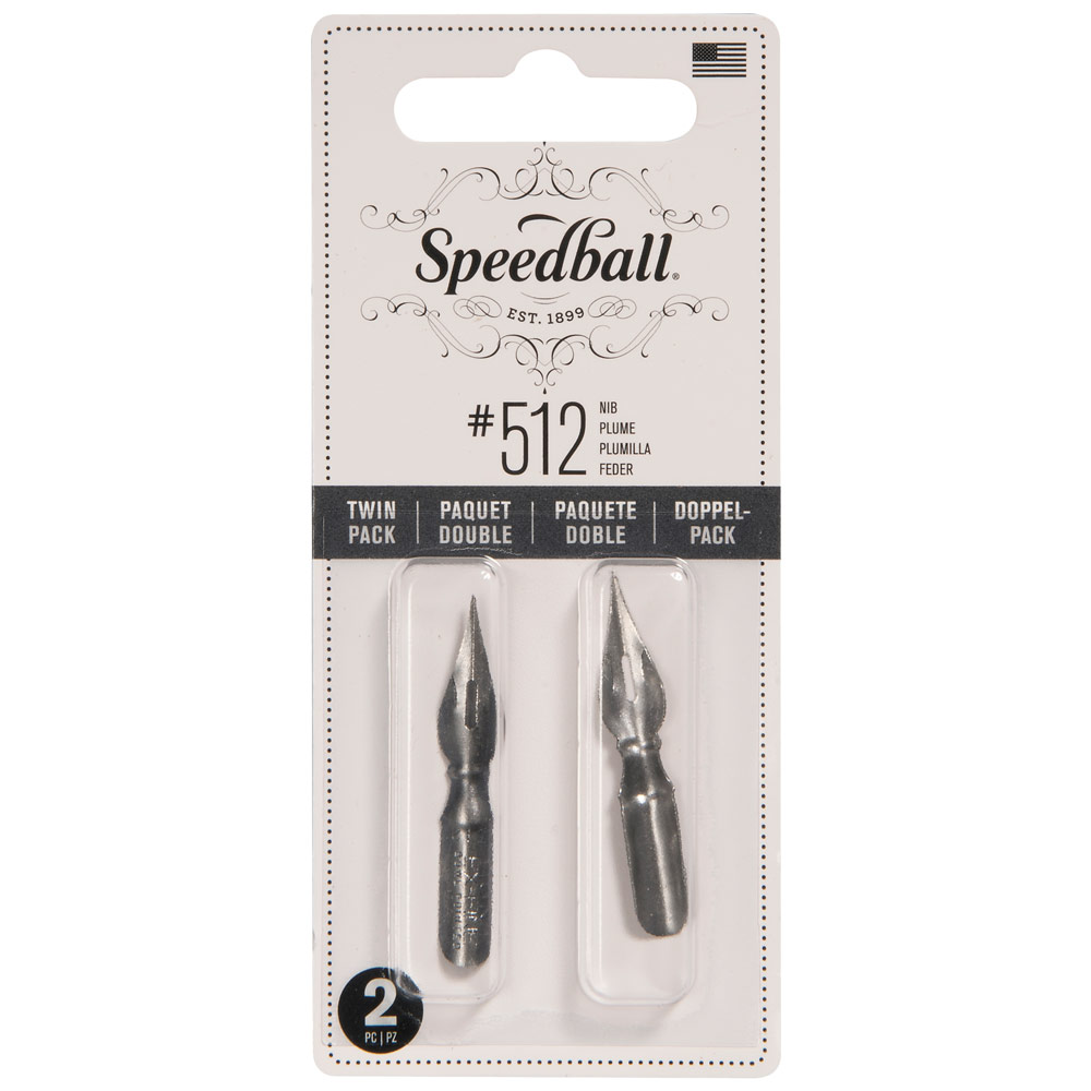 Speedball Hunt Artist Pen Nib 2 Pack #512