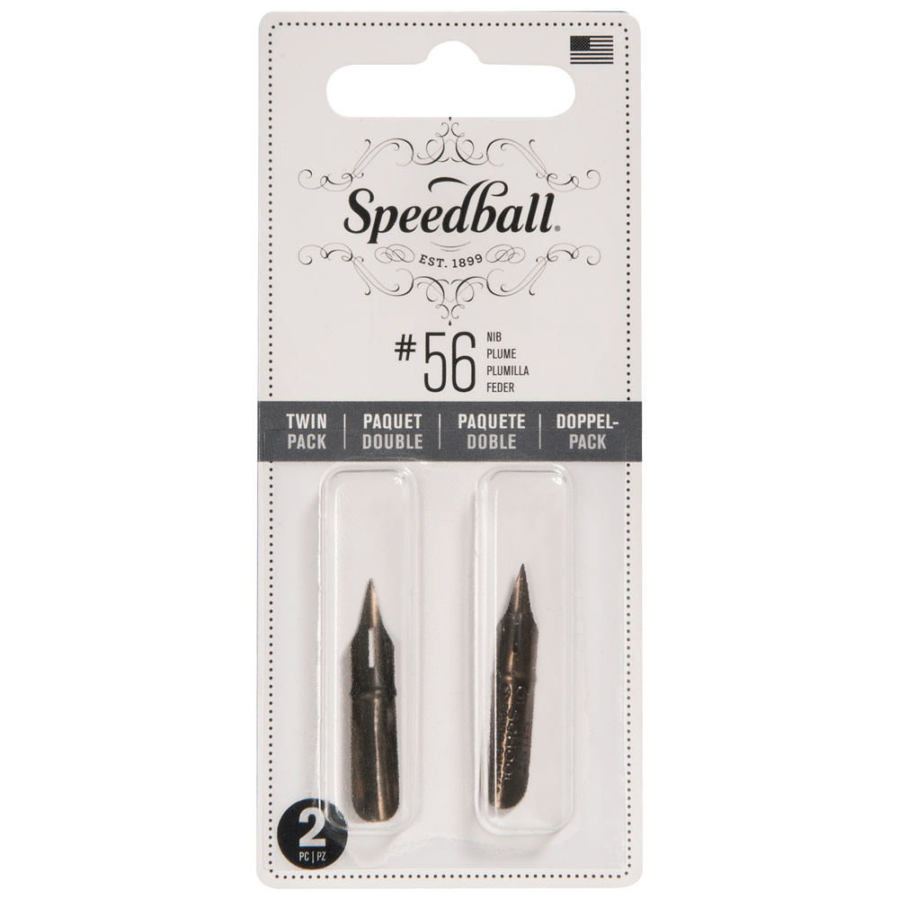 Speedball Hunt Artist Pen Nib 2 Pack #56