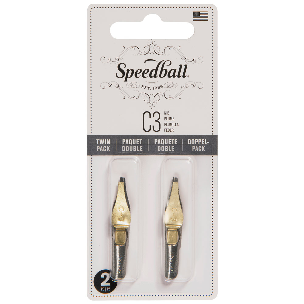 Speedball C-Series Artist Pen Nib 2 Pack #C3