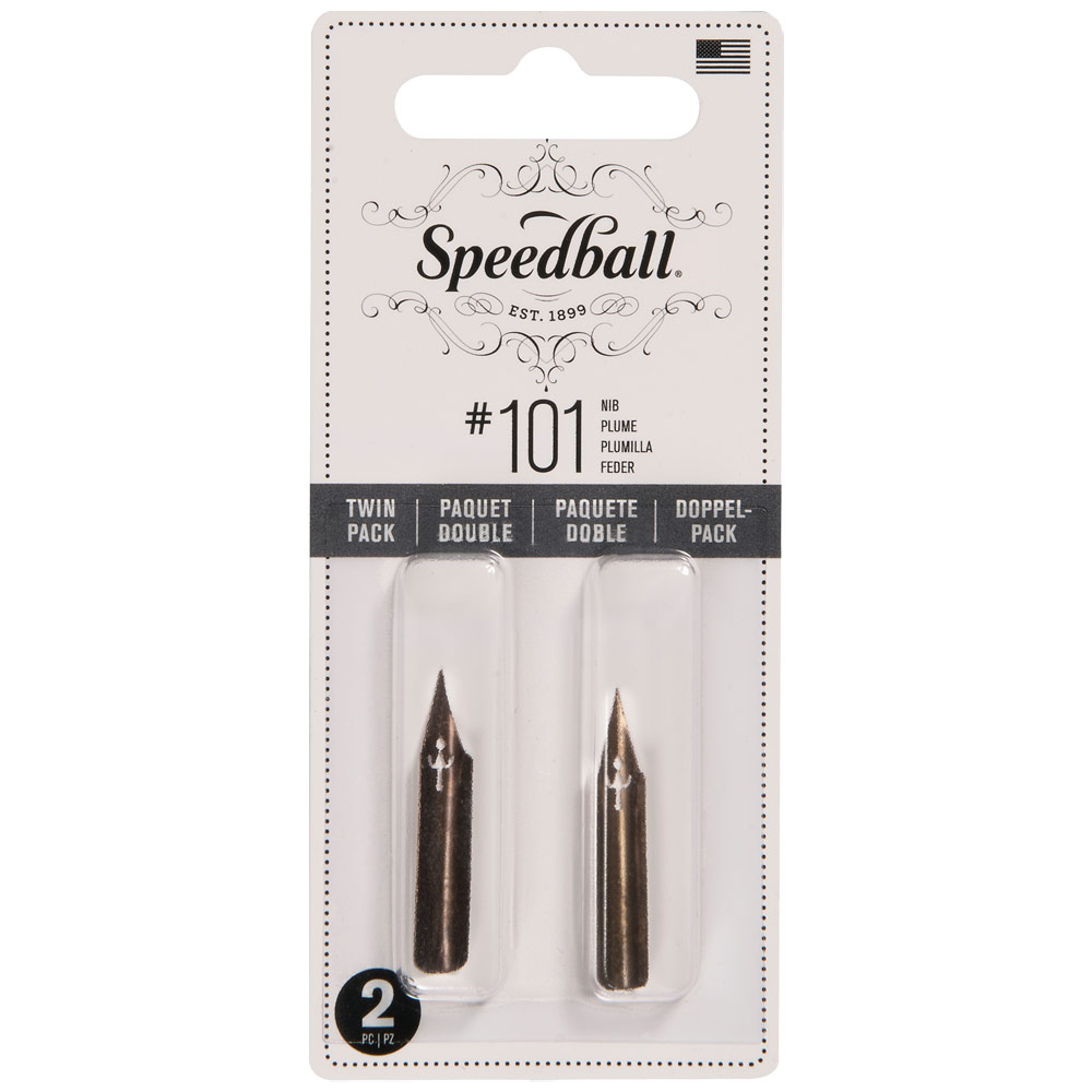 Speedball Hunt Artist Pen Nib 2 Pack #101